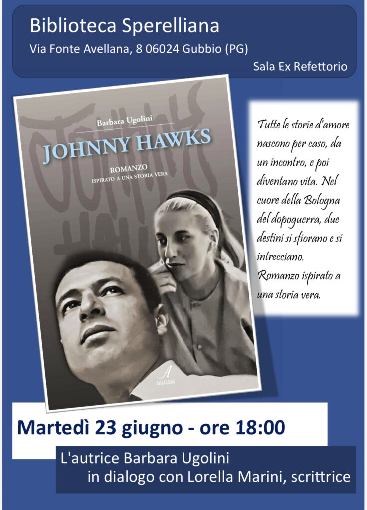 Presentazione del libro "Johnny Hawks" di Barbara Ugolini