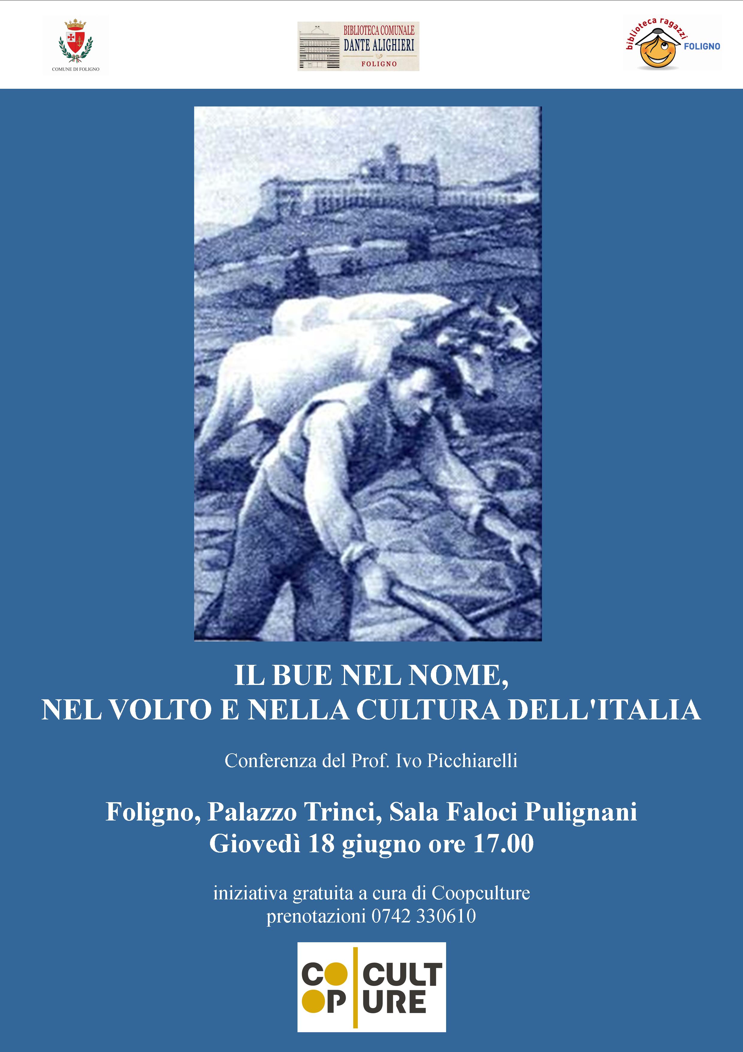 IL BUE NEL NOME,&nbsp; NEL VOLTO E NELLA CULTURA DELL'ITALIA