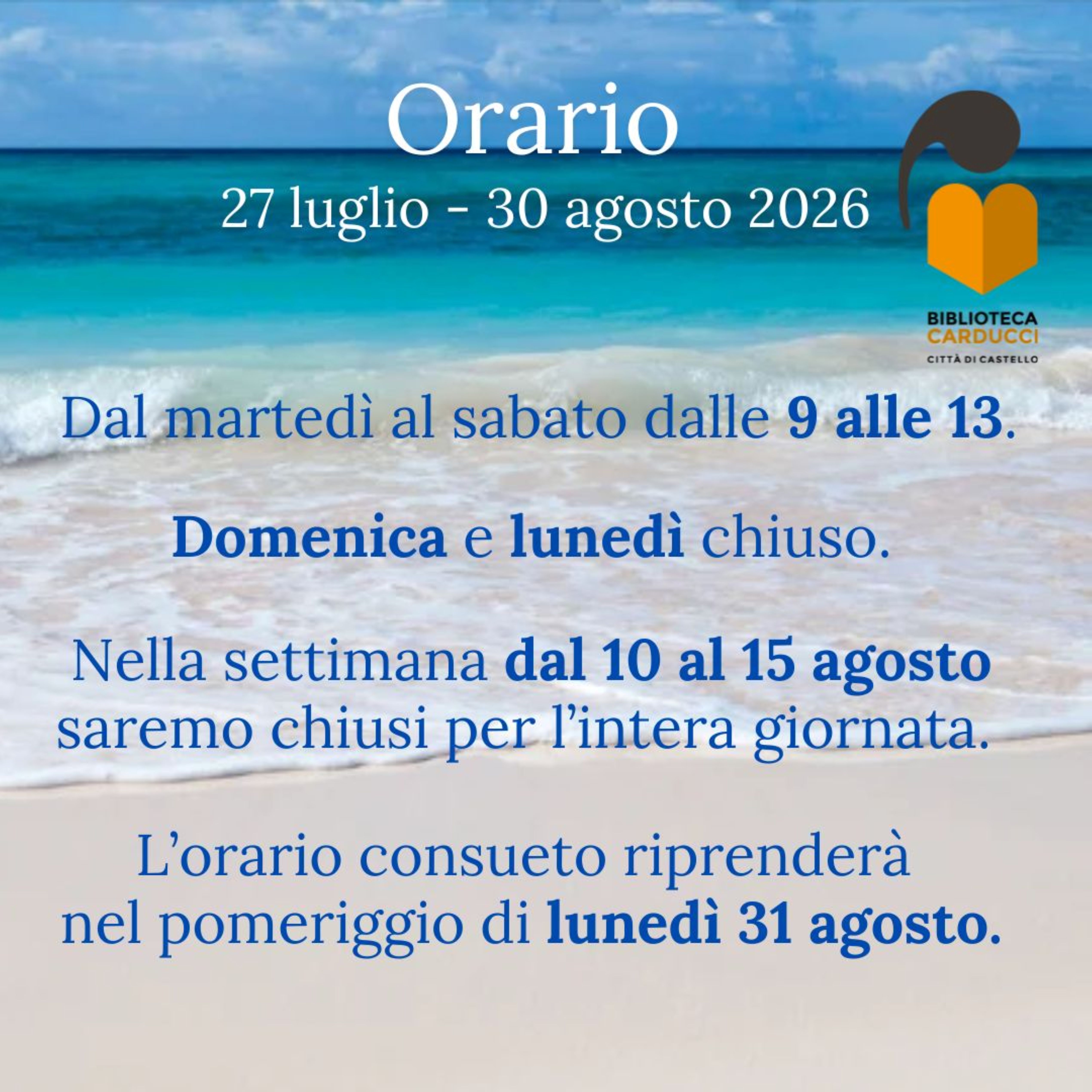 Orario estivo